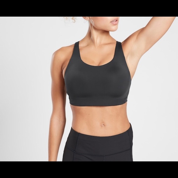 Athleta Advance Bra Black NWT Adjustable 32DD - Picture 2 of 6